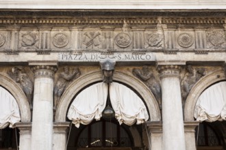 Details of buildings of Procurators with museums - Correr museum and National architecture museum