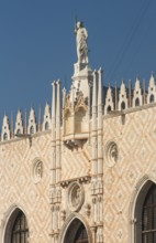 Eetails of Dodge palace, Venice, Italy