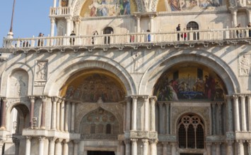 Details of San Marco cathedral, Venice, Italy