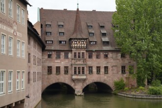 Die Pegnitz, Nuremberg, Middle Franconia, Franconia, Bavaria, Germany