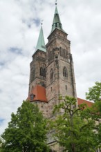 St. Lorenz Church, Nuremberg, Middle Franconia, Franconia, Bavaria, Germany