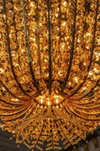 Chandelier at the Vienna State Opera, Vienna, Austria