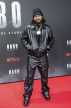 Raheem Heid aka Reezy at the premiere of the Netflix film Babo at the Astor Film Lounge Berlin on