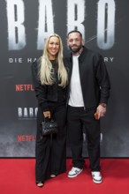 Dominique Eckerlin and Christian Eckerlin at the premiere of the Netflix film Babo at the Astor