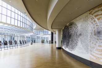 Interior view, State Parliament of North Rhine-Westphalia, Düsseldorf, North Rhine-Westphalia,