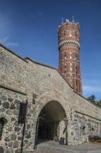 Västerport, the main gate in the old medieval defensive wall around the old city and the old