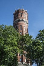 The old water tower in Kalmar, Småland, Sweden Scandinavia