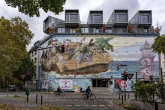 The Bilker Bunker, former air raid shelter from 1944, is a listed building, used as a cultural