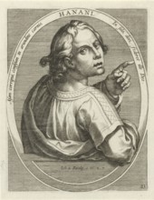 Hannah, the mother of Prophet Samuel in the Old Testament, reproduction from a 19th-century model.