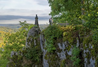 Wilhelm Hauff Memorial, memorial stone for Wilhelm Hauff, Romantic writer and fairy tale poet,