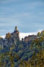 Lichtenstein Castle, also known as Württemberg's fairytale castle, built in the style of