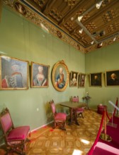 Painting collection, Hohenzollern Castle, ancestral home of the House of Hohenzollern, interior,