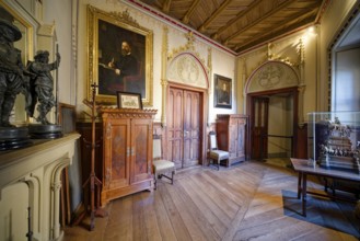 Adjunct's room, Hohenzollern Castle, ancestral home of the House of Hohenzollern, interior, noble