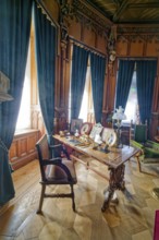 King's living room, Hohenzollern Castle, ancestral home of the House of Hohenzollern, interior,