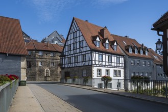 View of the old town, Kronach, Upper Franconia, Bavaria, Germany