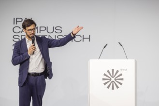 Moritz Gräter, CEO of IPAI. ground-breaking ceremony ceremony for the Artificial Intelligence