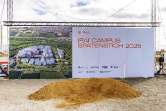 Ground-breaking ceremony ceremony for the Innovation Park for Artificial Intelligence (IPAI) in