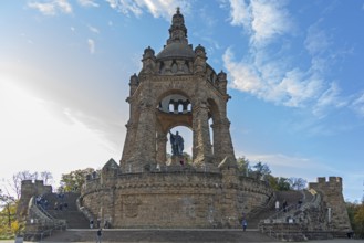 Kaiser-Wilhelm-Denkmal, Porta Westfalica, North Rhine-Westphalia, Germany