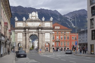 Triumphal gate, Innsbruck, Tyrol, Austria
