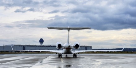 Flight readiness of the Federal Government Bombardier aircraft Federal Chancellor vip