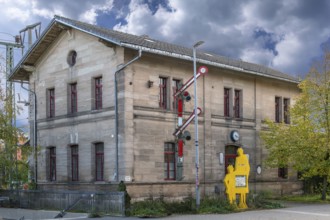The Lauf Links der Pegnitz station was opened in 1859, Eckertstr. 2, Lauf an der Pegnitz, Middle
