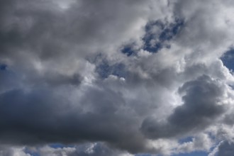 Rain clouds (Nimbostratus), Bavaria, Germany