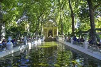 The Medici Fountain in the Jardin de Lucembourg, in Paris, France