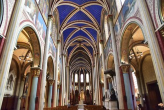 Saint-Germain-des-Prés Church in Paris, France