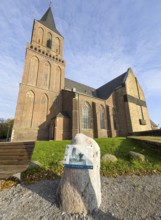 St. Martini Catholic Church in Emmerich on the banks of the Rhine, Emmerich, Lower Rhine, North