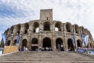 Amphitheatre, built around 90 AD, with two floors with 60 arcades each and seating around 25, 000