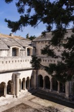 Cloister at St. Trophime Abbey, Arles, France