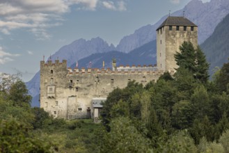 Landscape, forest, Schloss-Bruck, Lienz, East Tyrol, museum, historical