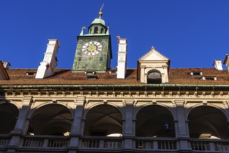 Uhrturm am Landhaus, Graz, Styria, Austria