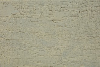 Abstract closeup surface view of old paint cracked on a wall, Suomusjärvi kirkonkylä, Finland