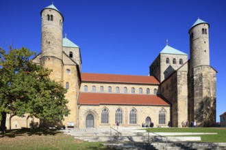 Michaelis Church or St. Michaelis, Ottonian church in pre-Romanesque or early Romanesque style,
