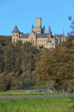 Marienburg Castle, former summer residence of the kings of Hanover, built in neo-Gothic style by