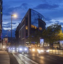 Office and commercial building Dr.-Külz-Ring 12 by Dresden architect Horst Witter, it now houses