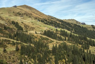 View of Fellhorn, Oberstdorf, Oberallgäu, Allgäu, Bavaria, Germany