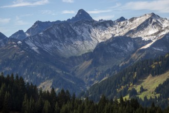 Hochkünselspitze, Vorarlberg, Allgäu Alps, Austria