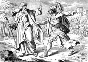 Samuel proclaims his rejection to Saul, First Book of Samuel, chapter 15, expulsion, repentance,