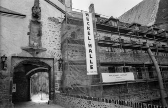 Germany, Halle, 5.8.1992, Burg Giebichenstein/Academy of Art, Heckel in Halle, Karl Schmidt -