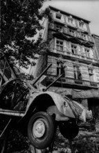 Germany, Berlin, 1.8.1992, Occupied House Kleine Hamburger Straße