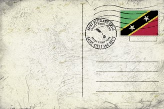 Saint Kitts and Nevis Sandy Point Town Round Seal Map Design