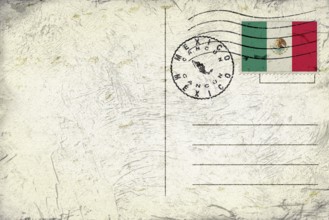 Mexico Cancun Round Seal Map Design