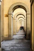 Lungarno Archibusieri Passage. Florence, Province of Florence, Italy. 21.12.2015