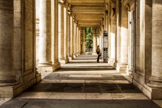 Palazzo Nuovo, one of the buildings of the Capitoline Museums (Musei Capitolini). Rome, Province of