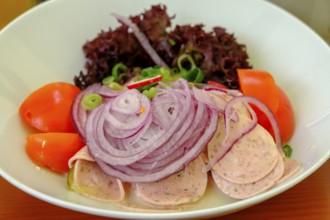 Wurstsalat, food, Weiden, Upper Palatinate, Bavaria, Germany