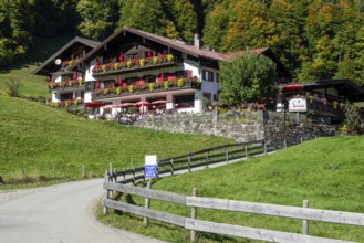 Hotel Alpengasthof Schwand, Stillachtal, Oberstdorf, Oberallgäu, Allgäu, Bavaria, Germany