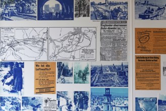 Historical documents relating to the end of World War II, Schifflersgrund border museum, GDR