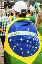 Manifestation for the impeachment of president Dilma Roussef on March 13th 2016. Florianopolis,